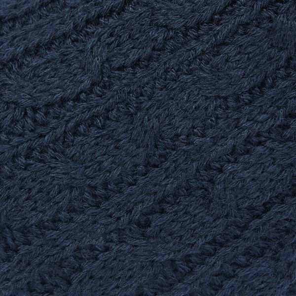 Домашние тапочки UNIQLO темно-синие Cable Knit 64591 фото