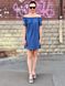 Синя міні сукня з вишивкою Abercrombie & Fitch 2595 фото 1