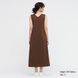 Платье Uniqlo коричневое  6176111 фото 2