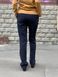 Жіночі сині стрейчеві штани від Uniqlo 4579 фото 3