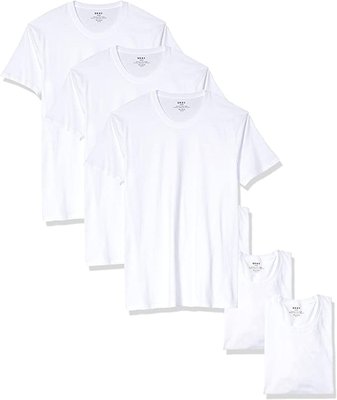 Набор белых базовых футболок DKNY 6044 фото