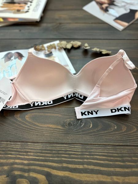Бюстгальтер DKNY бесшовный розовый 6480 фото