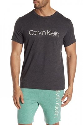 Темно-сіра футболка Calvin Klein 3224 фото