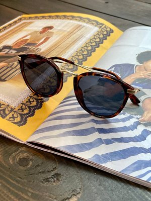 Сонцезахисні коричневi окуляри Uniqlo 5157 фото