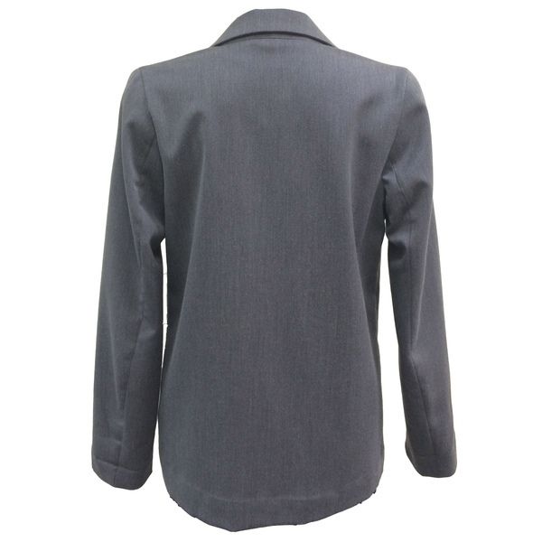 Серый пиджак H&M 930 фото
