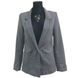 Серый пиджак H&M 930 фото 1