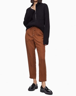 Легкi коричневi брюки Calvin Klein 6069 фото