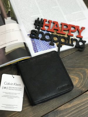Мужской кошелек из натуральной кожи Calvin Klein 4778 фото