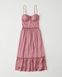 Розовое сатиновое платье Abercrombie & Fitch 2722 фото 4