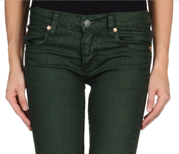 Темно-зелені джинси Cheap Monday 2053 фото