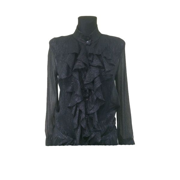 Чорна напівпрозора сукня Armani Exchange 938 фото