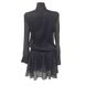 Чорна напівпрозора сукня Armani Exchange 938 фото 3
