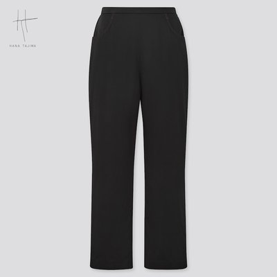 Чорні прямі брюки від дизайнерської колаборації Uniqlo+Hana Tajima 4991 фото