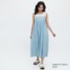 Сукня-камісоль Uniqlo лляна блакитна 6644 фото 1