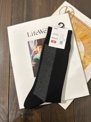 Шкарпетки Uniqlo чорно-сірі 6320 фото