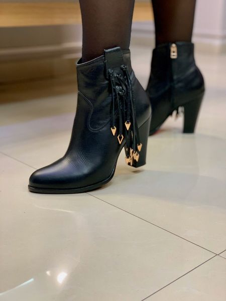 Чорні черевики Kate Bosworth / Matisse 12061 фото