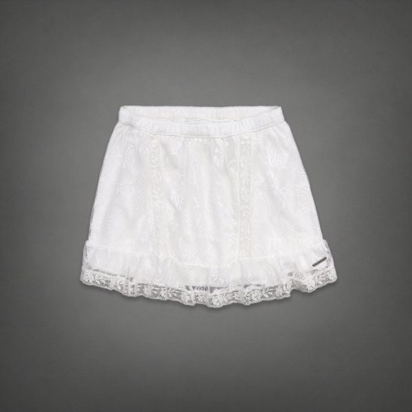 Белая юбка Abercrombie & Fitch 2762 фото
