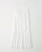 Белое хлопковое платье Abercrombie & Fitch 2562 фото 4