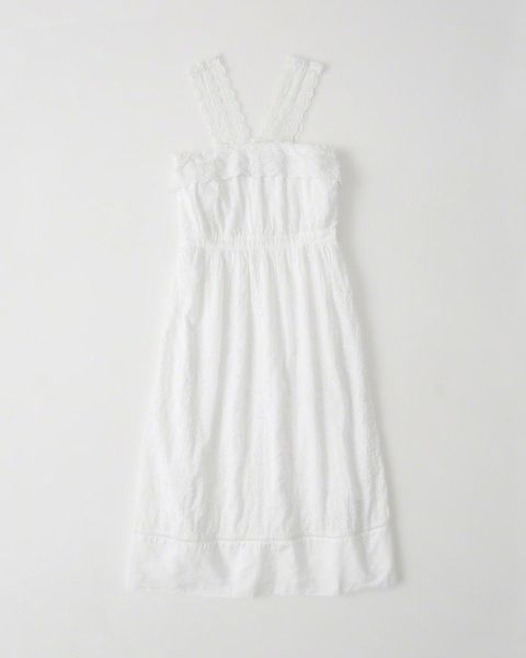 Белое платье Abercrombie & Fitch 2557 фото