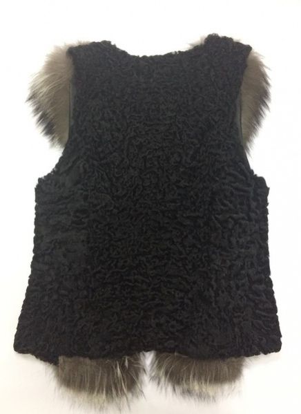Жилетка с мехом чернобурки Fashion Furs 892 фото