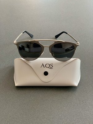 CеребристІ сонцезахисні окуляри Aquаswiss (AQS) 3793 фото
