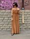 Карамельное платье Zuiki (Италия) 3568 фото 1