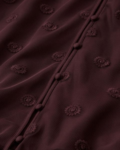 Бордовое макси платье Abercrombie & Fitch 3456 фото