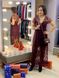 Бордовое макси платье Abercrombie & Fitch 3456 фото 1