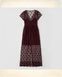 Бордовое макси платье Abercrombie & Fitch 3456 фото 5