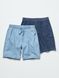 Шорти Uniqlo темно-синi Stretch Easy Shorts | Denim 8517 фото 2
