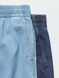 Шорти Uniqlo темно-синi Stretch Easy Shorts | Denim 8517 фото 3
