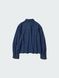 Сорочка Uniqlo синя Flannel Boxy Long Sleeve Shirt 8058 фото 4
