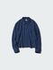 Сорочка Uniqlo синя Flannel Boxy Long Sleeve Shirt 8058 фото 3
