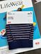 Трусы Uniqlo синие в полоску briefs (regular rise) 6719 фото 1