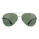 Солнцезащитные очки&nbsp;Calvin Klein темно-зеленые Aviator Sunglasses  7454 фото 2