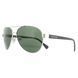 Солнцезащитные очки&nbsp;Calvin Klein темно-зеленые Aviator Sunglasses  7454 фото 1