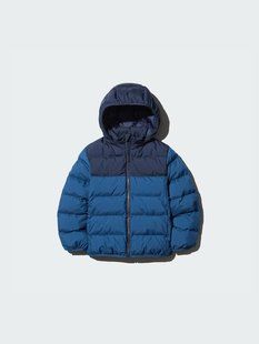 Куртка Uniqlo синя PUFFERTECH Washable Parka (на 13р)  7825 фото