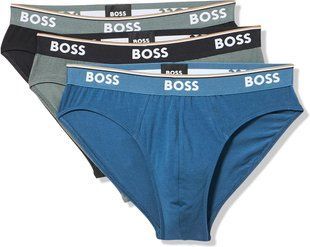 Набор трусов BOSS (3 шт) Bold Logo Solid Briefs 84521 фото