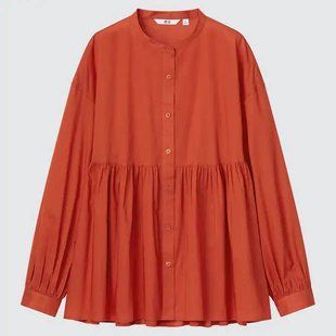 Блуза Uniqlo помаранчева 6498 фото