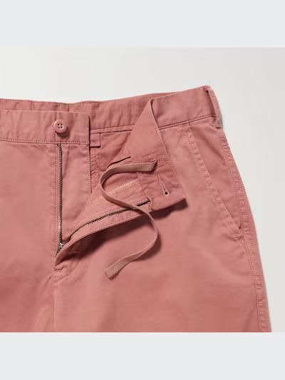Шорти чiнос Uniqlo блiдо-рожевi Chino Shorts  7383 фото