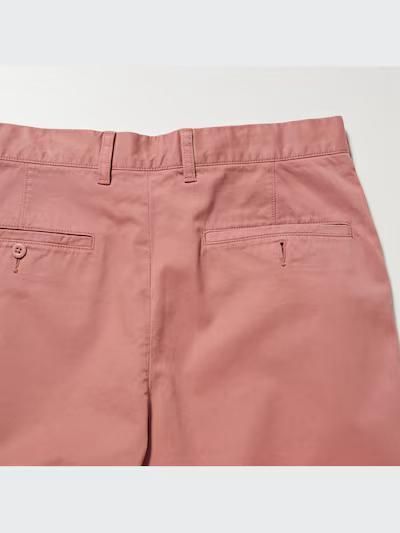 Шорти чiнос Uniqlo блiдо-рожевi Chino Shorts  7383 фото
