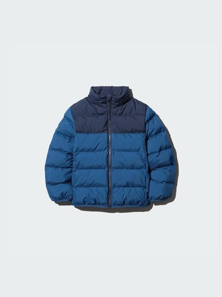 Куртка Uniqlo синяя PUFFERTECH Washable Parka (на 13л)  7825 фото