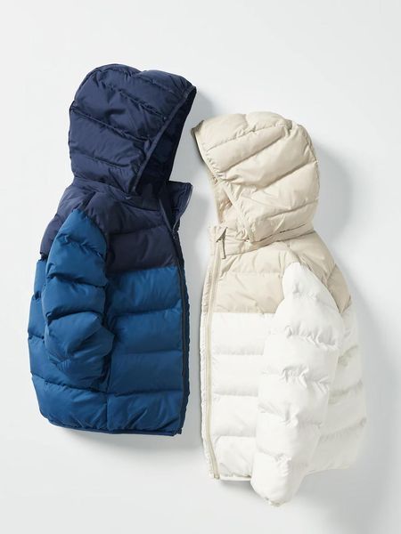 Куртка Uniqlo синяя PUFFERTECH Washable Parka (на 13л)  7825 фото