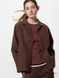 Жакет Uniqlo коричневый льняной Linen Blend Coverall 836011 фото 1