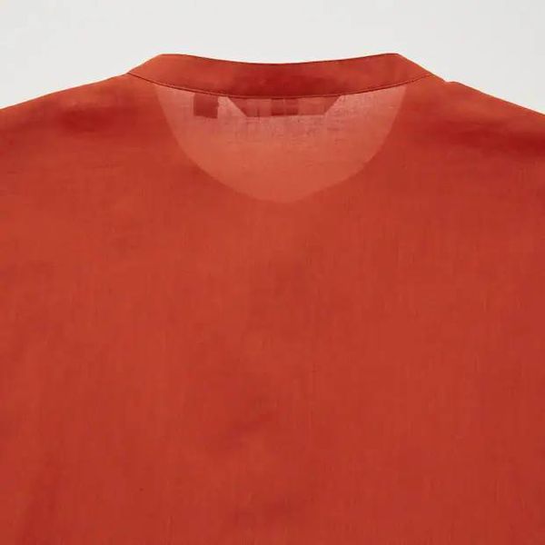 Блуза Uniqlo оранжевая 6498 фото