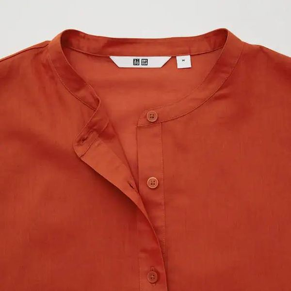 Блуза Uniqlo оранжевая 6498 фото