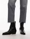 Черевики Topshop чорнi Maxy leather western boots with harness 7724 фото 1
