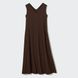 Платье Uniqlo коричневое  6176111 фото 4