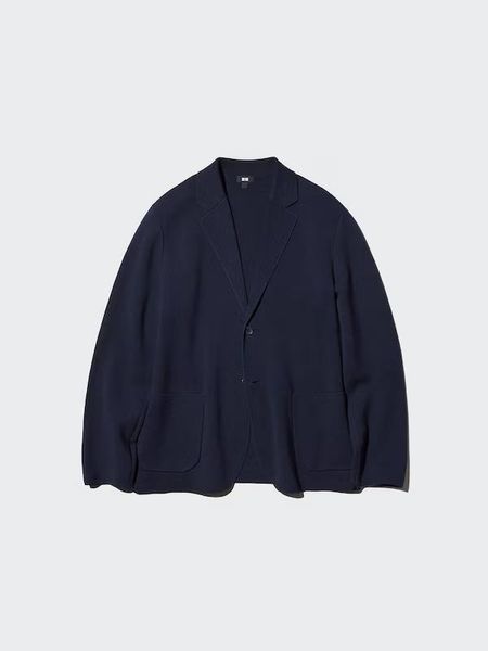 Жакет Uniqlo черный Milano Ribbed Jacket 8502 фото