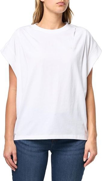 Комплект BOSS ciро-білий Soft Cotton Cuffed Lounge Pants and Relaxed Fit Pleated Shoulder T-Shirt 8571 фото